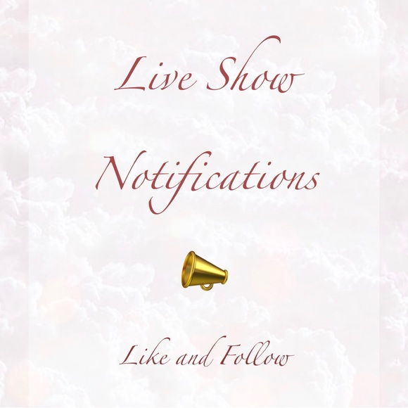 Other - LIKE THIS LISTING FOR SHOW NOTIFICATION 📣 SHOW TONIGHT 7:30 PST